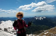 PIZZO ARERA (2512 m), primaverile con neve, il 15 maggio 2014 - FOTOGALLERY